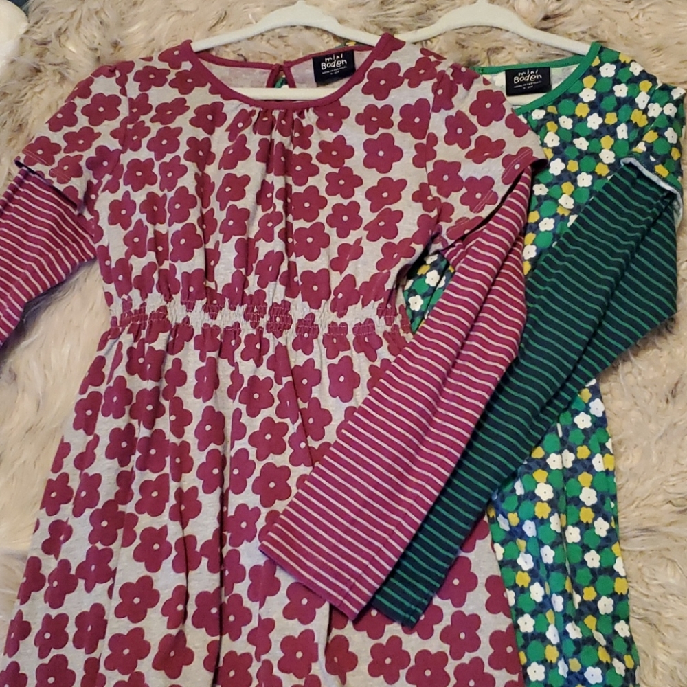 2 Girls Mini Boden dresses 👗